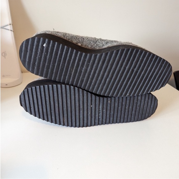 L'intervalle Grey Wool Platform Loafers size 8 / 39 - Picture 4 of 7